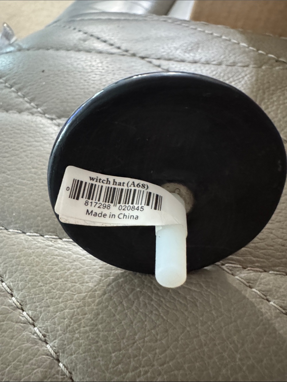 NEW Nora Fleming Black Ceramic Witchful thinking Hat with Orange Band. NWT - Picture 3 of 4